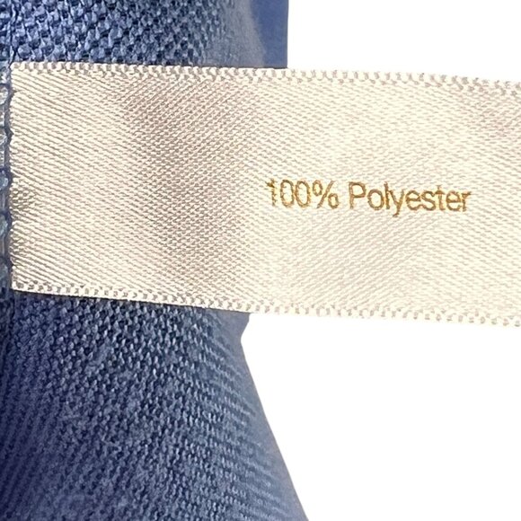 Stan Herman Womens Hooded Full Zip Bath Robe PL Blue Plush Pockets Short Sleeve - Picture 8 of 11